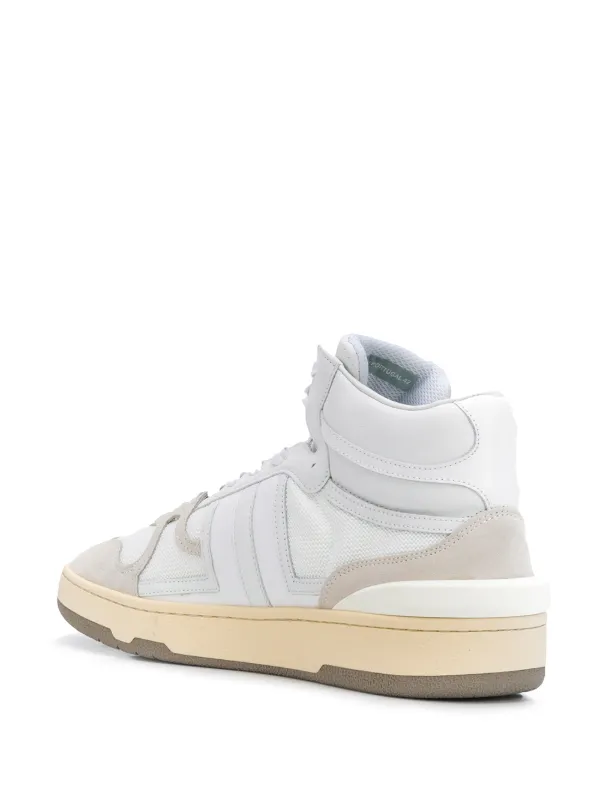 Witte high top discount sneakers