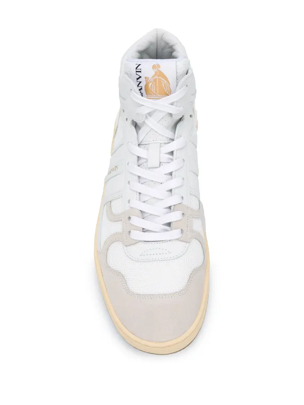 Lanvin Clay high top Sneakers White FARFETCH AZ