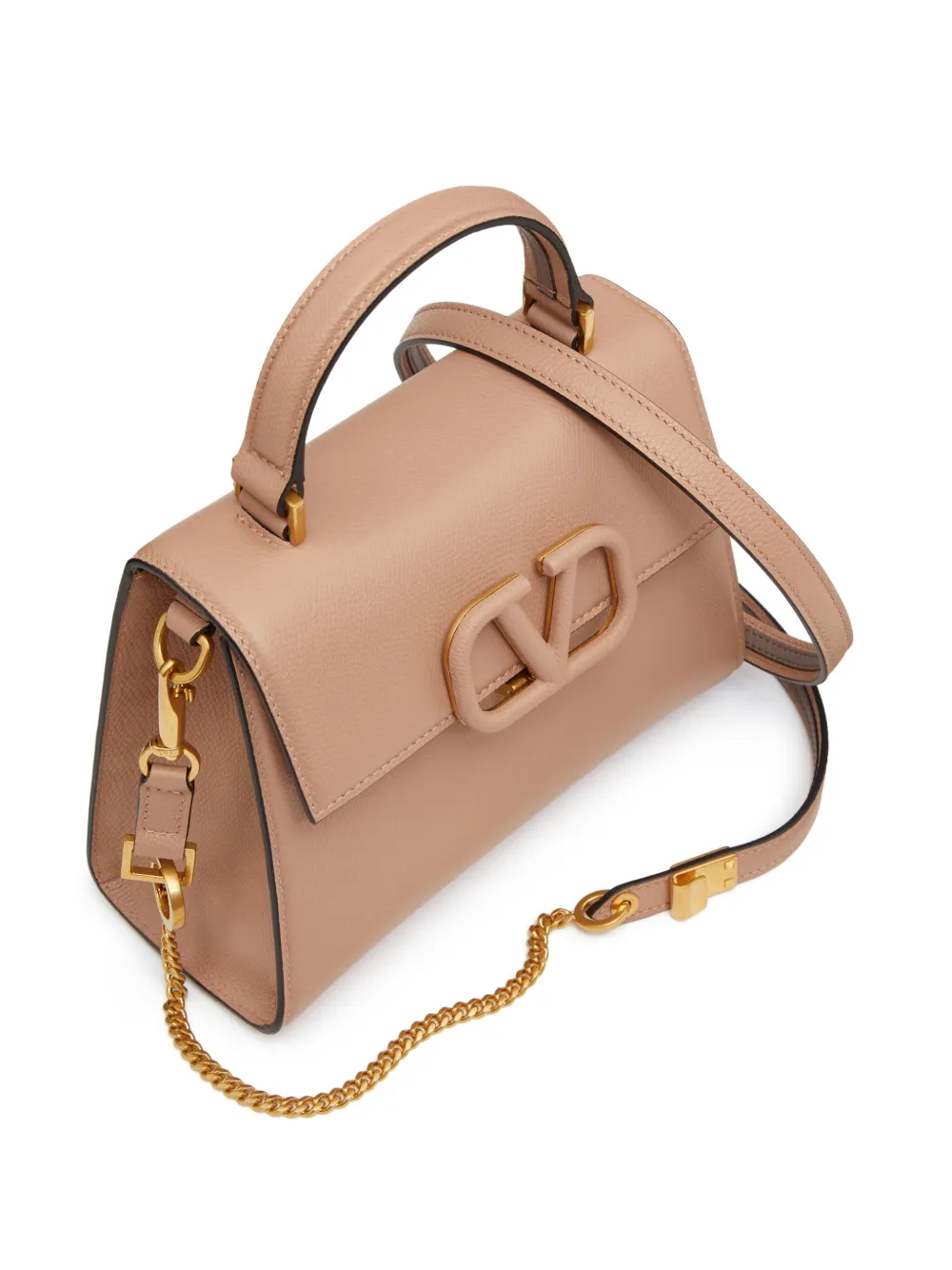 Valentino Small Vsling Grainy Calfskin Shoulder Bag