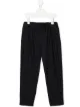 Image 1 of Emporio Armani Kids drawstring waist slim-fit trousers