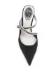 René Caovilla embellished bow mules
