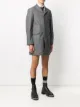 Thom Browne rubberised wool Chesterfiled coat