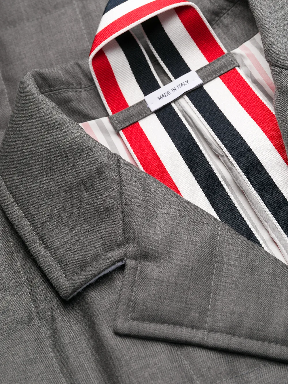 фото Thom browne стеганое пальто
