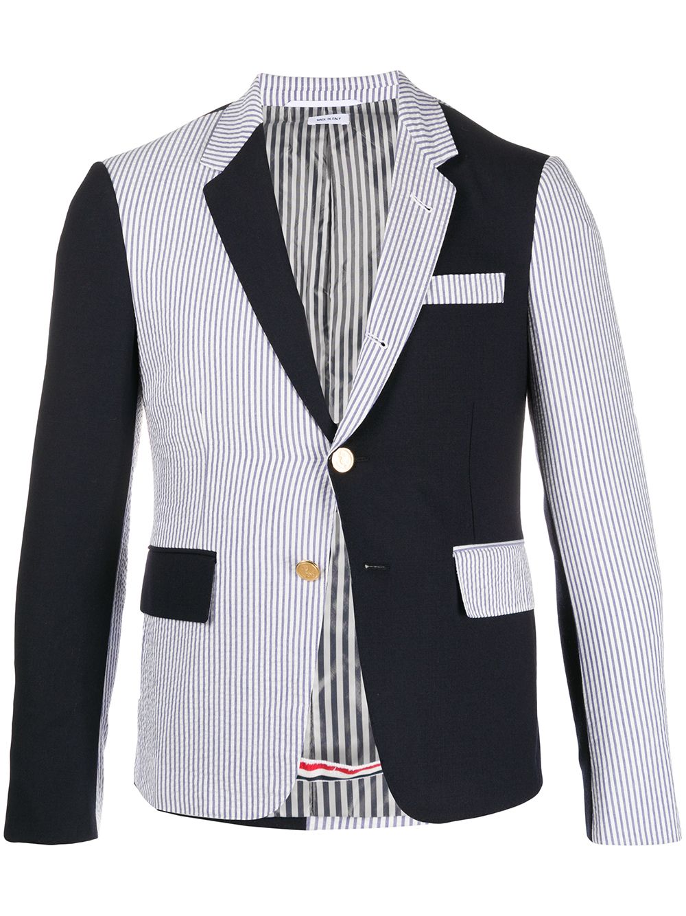 Thom Browne Funmix Seersucker Blazer - Farfetch