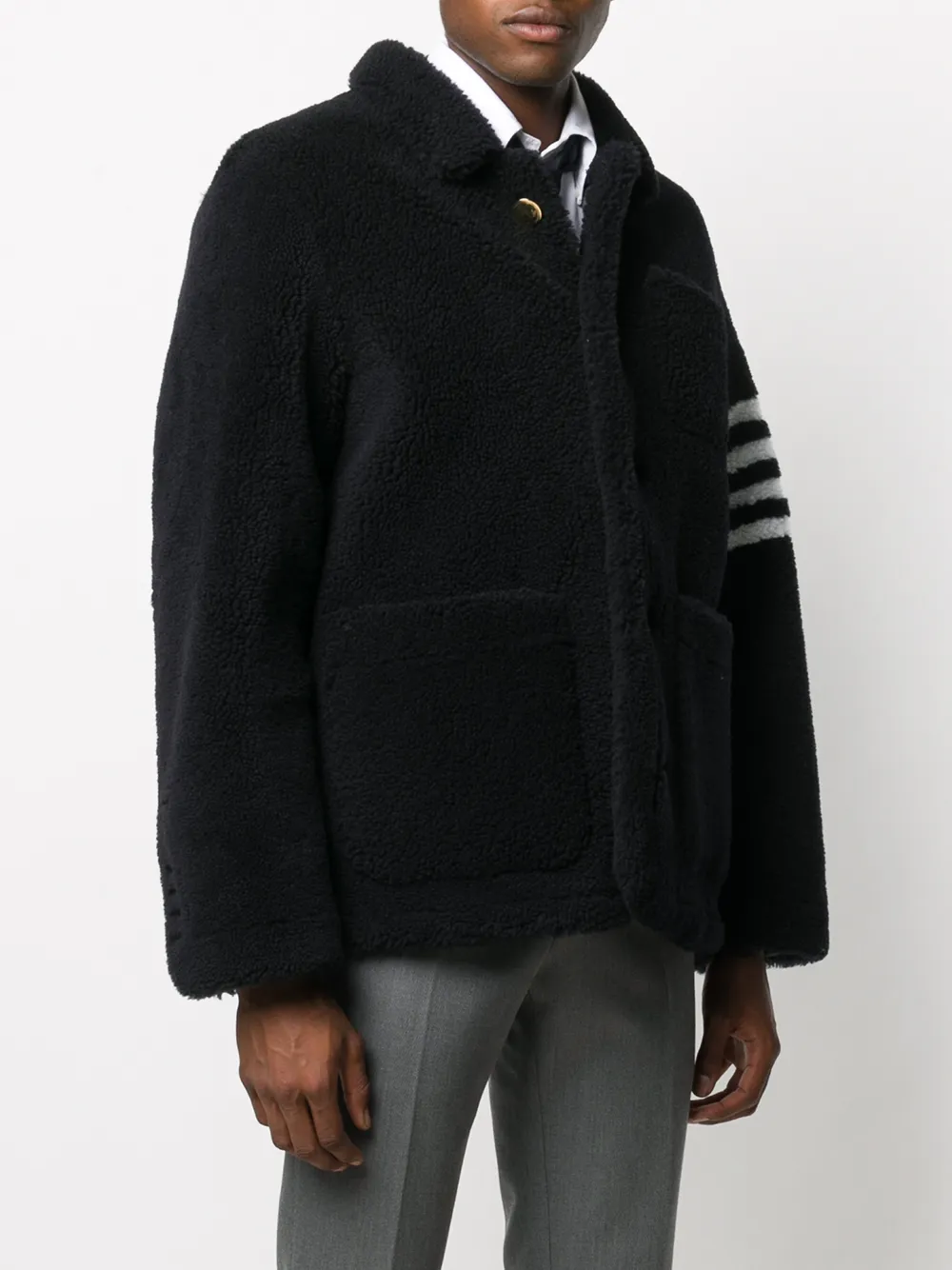 Thom Browne Giacca con dettaglio a 4 righe | Giacche | Image 3