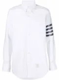 Thom Browne 4-Bar straight-fit Oxford shirt - White