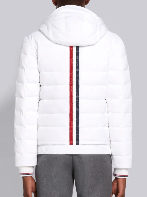 double zipper plaid pocket hooded shirt jacket
