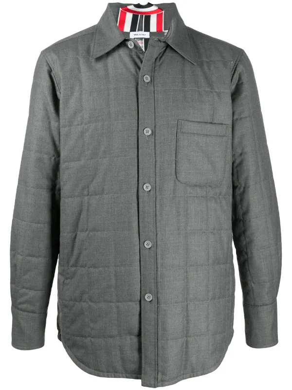 twill shirt jacket
