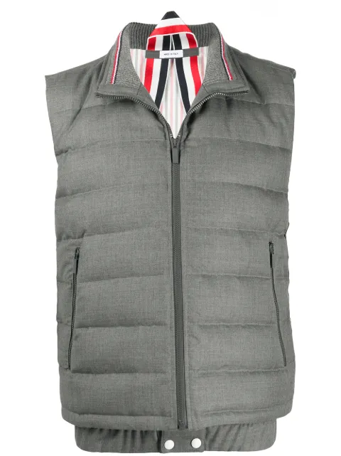Thom Browne super 120s down-filled ski vest