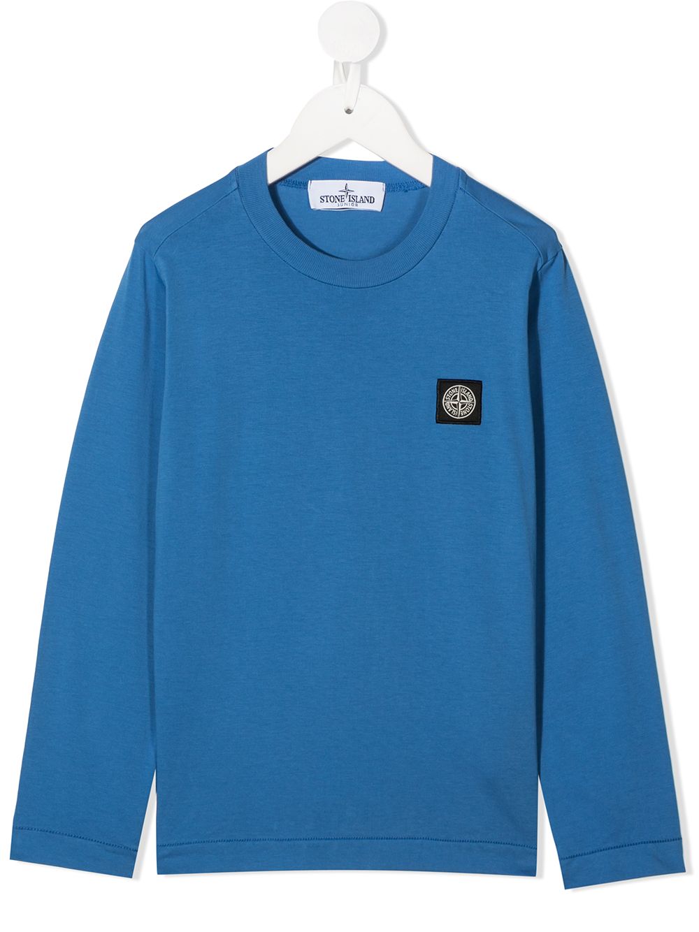 фото Stone island junior футболка с нашивкой-логотипом