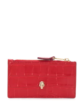 Alexander mcqueen red purse online