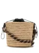 Imagem 1 de Osklen Bolsa mini bucket palha e corda