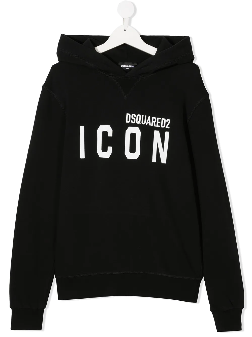 

Dsquared2 Kids sudadera con capucha y logo Icon - Negro