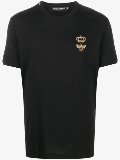 Dolce & Gabbana embroidered cotton T-shirt