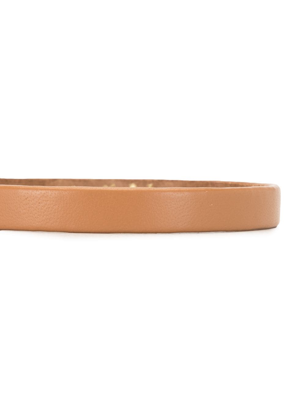 Shop Jennifer Behr Leon Leather Hairband In Brown