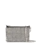 Alexander Wang Wangloc rhinestone mini bag - Silver
