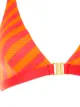 Duskii Salsa diagonal stripe bikini top