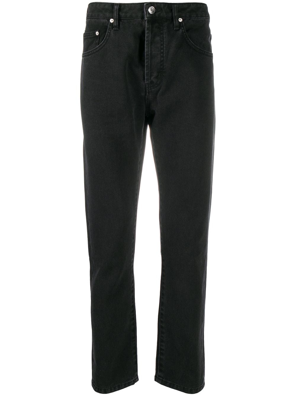 

Kenzo mid-rise straight-leg jeans - Black