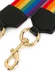 Marc Jacobs rainbow canvas shoulder strap