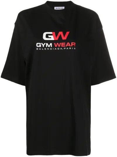 Gym Wear logo print T-shirt 