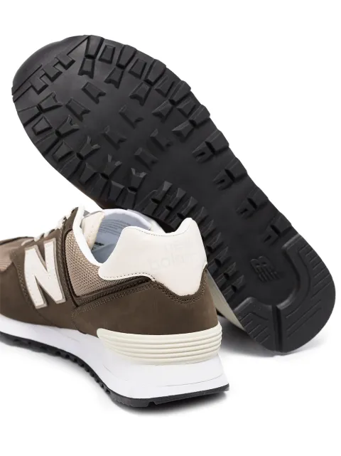 New Balance brown Tier 1 574 low-top sneakers for women | ML574SHP at  Farfetch.com