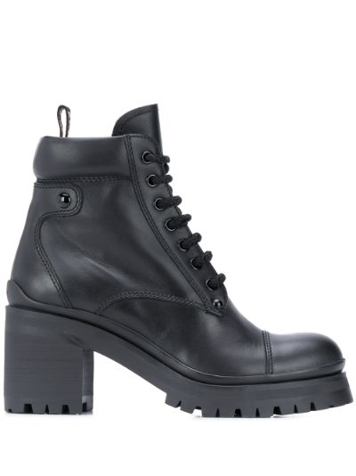 military style ankle boots