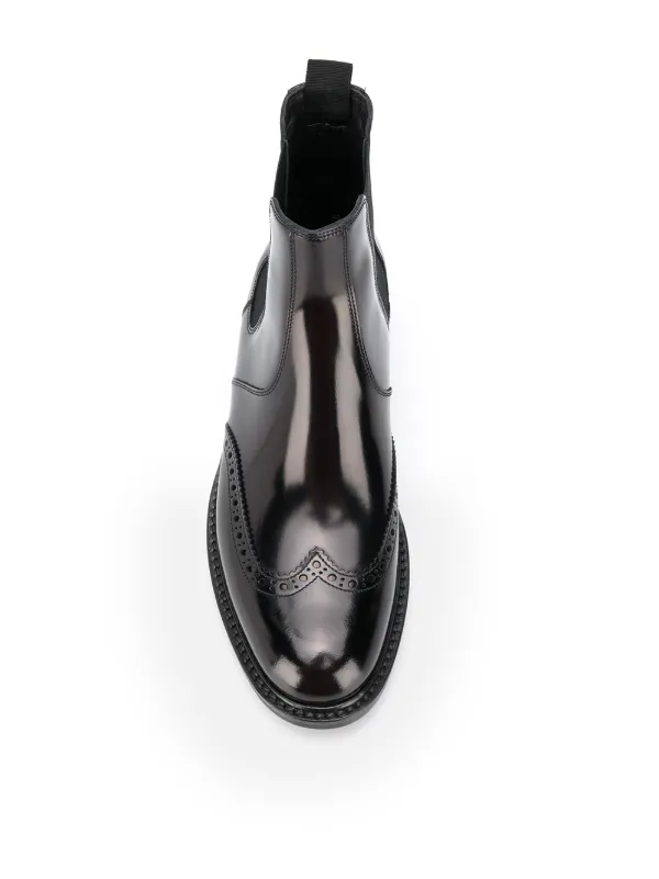 Shop Saint Laurent Army chelsea boots 