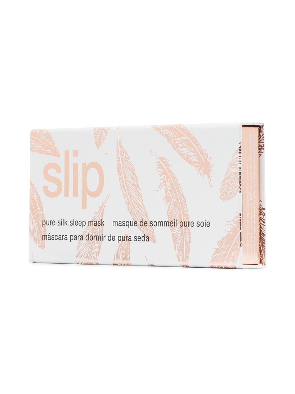 фото Slip feather print sleeping eye mask