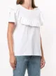 RED Valentino ruffle-detail T-shirt