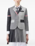 Thom Browne Fun-Mix 2ply fresco panelled blazer - Grey