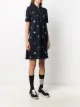 Thom Browne floral-embroidered polo dress