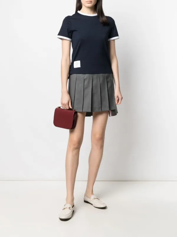【THOM BROWNE】アシンメトリー 半袖 Tシャツ Thom Browne アシンメトリー Tシャツ 通販 - FARFETCH