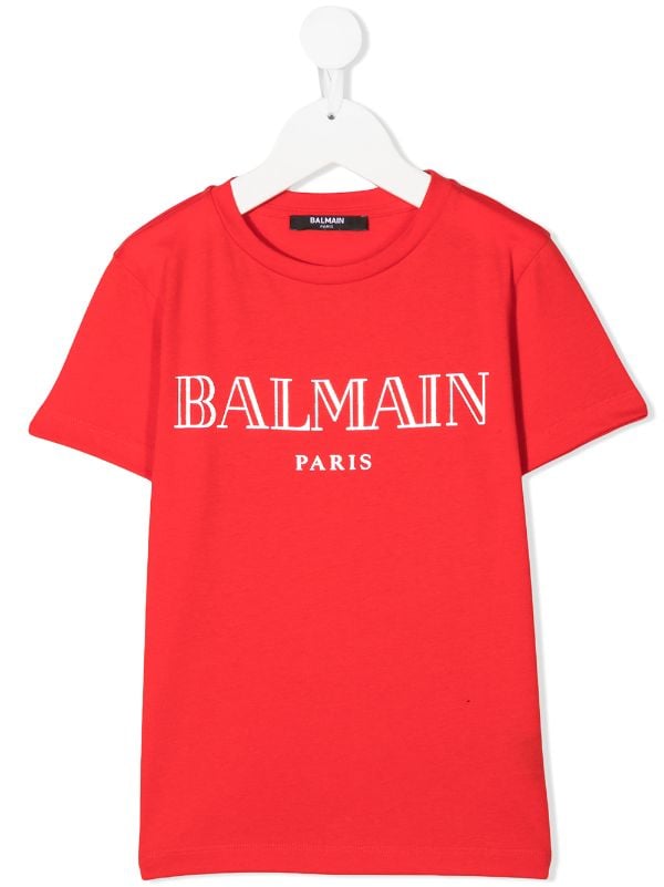 farfetch balmain t shirt