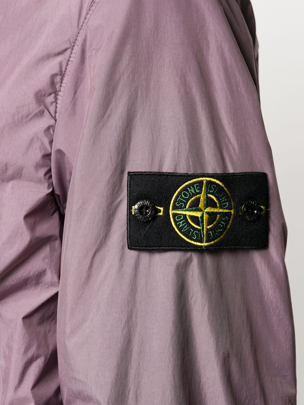 фото Stone island бомбер с капюшоном