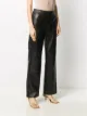 Drome straight-leg biker trousers