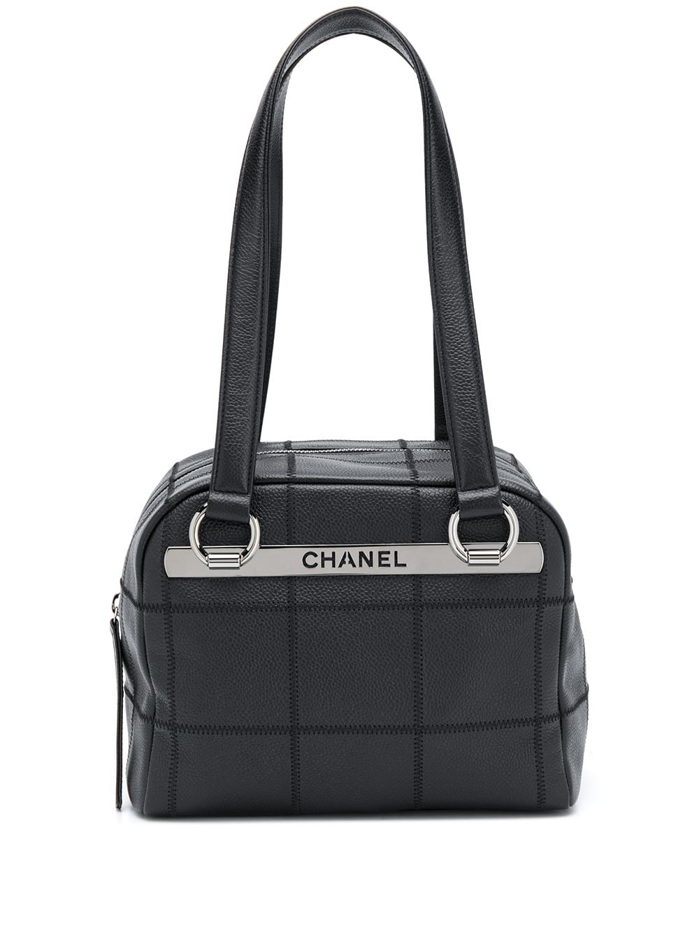 CHANEL CHOCO BAR SHOULDER BAG