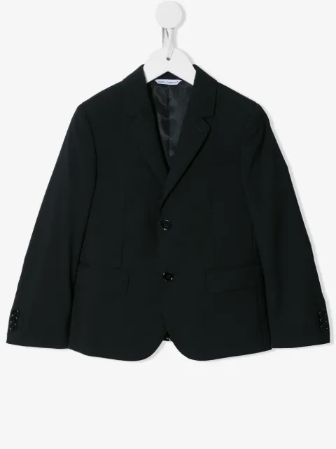 Dolce & Gabbana Kids Blazer com abotoamento simples