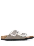 Birkenstock Arizona two-strap shearling sandals - Grey