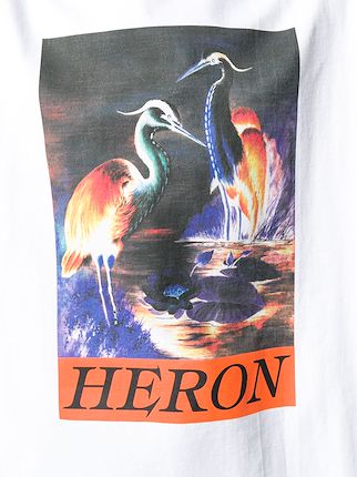 Heron 印花长袖套头衫展示图