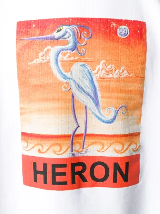 Heron 印花超大款套头衫展示图