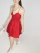 Image 2 of Three Graces shirred cotton mini dress