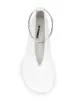 Jil Sander ankle-bracelet ballerina shoes