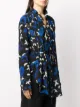 Christian Wijnants abstract print wrap top