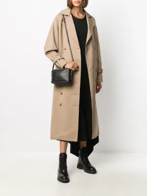 VALENTINO GARAVANI スタッズ付きバッグ 黒 Valentino Garavani Rockstud Spike medium shoulder bag for