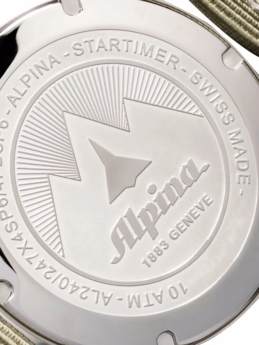 фото Alpina наручные часы startimer pilot quartz 42 мм