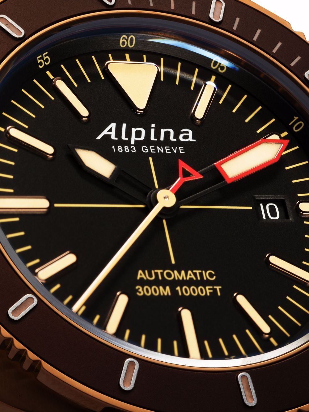 фото Alpina наручные часы seastrong diver 300 44 мм