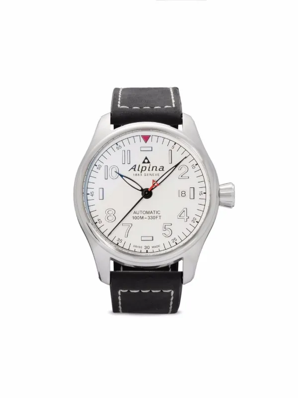 Shop Alpina Startimer Pilot Automatic 40mm with Express Delivery - FARFETCH