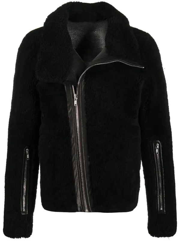 rick owens biker jacket