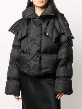 oversized puffer jacket展示图