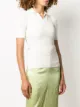 Jacquemus Polo open back knitted top